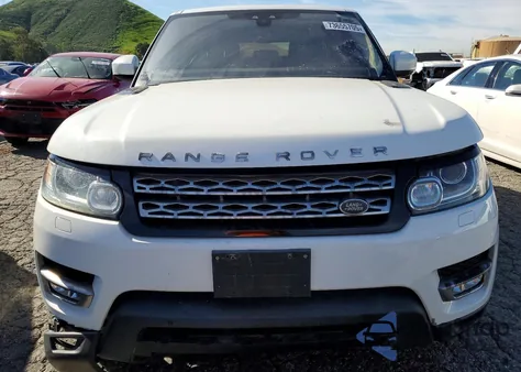 2017 Land Rover Range Rover Sport Hse z USA, uszkodzony, nr VIN SALWR2FV6HA176189